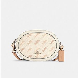 COACH Camera Bag With Horse And Carriage Dot Print